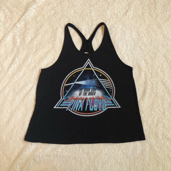 Pink Floyd Tops - Pink Floyd dark side of the moon racerback tank